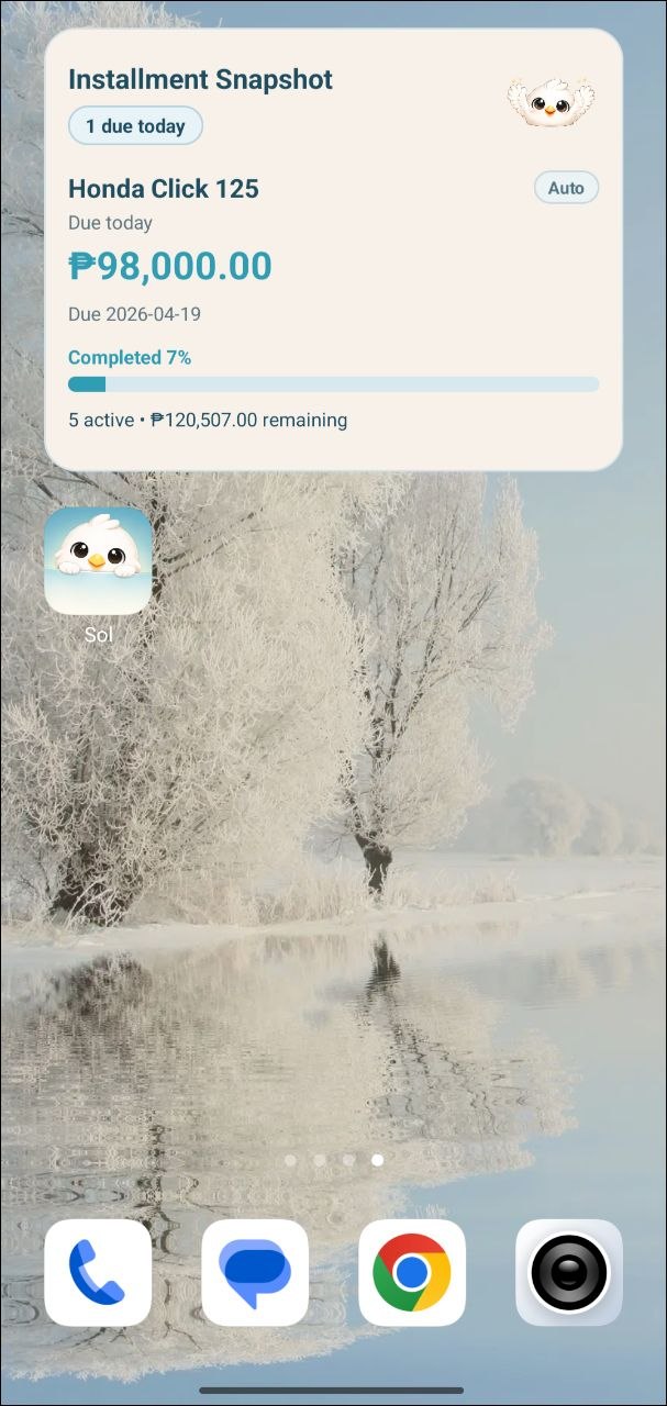 Sol app left preview